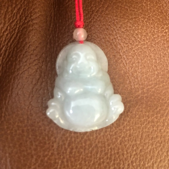 🌟🌟NEW Vintage Jade Buddha Pendant - Picture 5 of 9